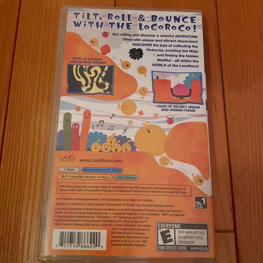 PSP Loco Roco game - Picture 2 of 3